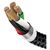 Кабель для 3 x Lightning, Micro, Type-C, Baseus Three Primary Colors 3 в 1 Cable 1.2m Baseus - Сервис Плюс Рус