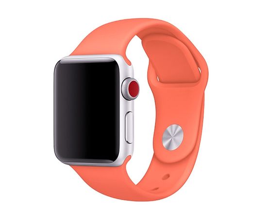 Силиконовый ремешок Sport Band 42мм \ 44мм для Apple Watch (Светло-Голубой) - Сервис Плюс Рус