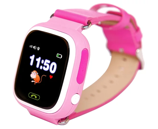 Умные детские часы PAX+ Q90 (розовый) PAX+ - Сервис Плюс Рус