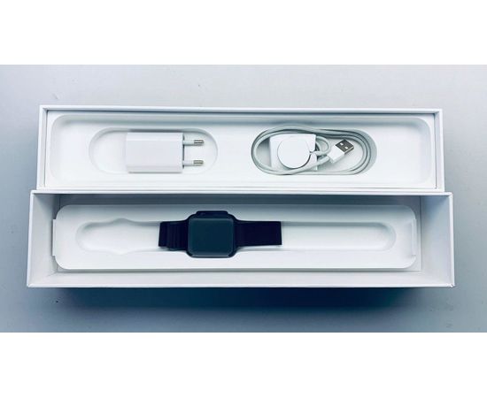 Apple Watch Nike+ Series 3 42mm – Space Gray Aluminum Case with Black Milan loop Apple - Сервис Плюс Рус