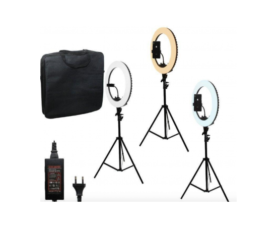 Селфи кольцо на штативе 43CM (3 вида подсветки) - Сервис Плюс Рус
