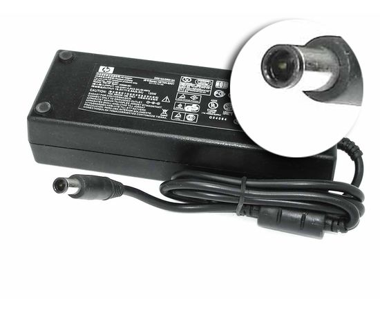 Блок питания (сетевой адаптер) для ноутбуков HP 18.5V 6.5A 120W 7.4*5.0 ORIGINAL HP - Сервис Плюс Рус