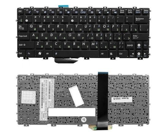 Asus eee PC 1011CX (Seashell) Клавиатура в сборе (Чёрная матовая) (org.) ASUS - Сервис Плюс Рус