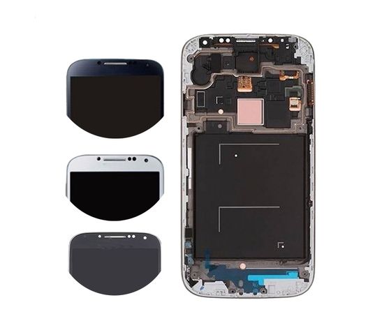 Дисплей и сенсорный экран (touchscreen\тачскрин) в сборе (модуль) Samsung Galaxy S4 GT-i9506 (с рамкой) (org.) Черный Samsung - Сервис Плюс Рус