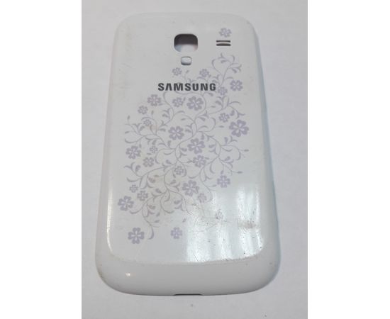 Задняя крышка корпуса Samsung Galaxy Ace 2 (GT-I8160) (Белый-fleur) (org.) Samsung - Сервис Плюс Рус