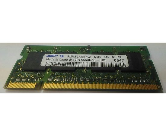 Samsung 512MB 2Rx16 PC2 - 4200S - 444 -12 - A3 DDR2 Samsung - Сервис Плюс Рус