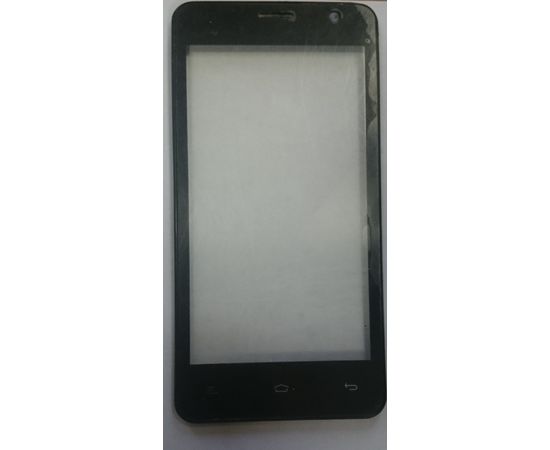 teXet X-square (TM-4972) Сенсорный экран (touchscreen\тачскрин) в сборе с защитным стеклом (Черный) (org.) teXet - Сервис Плюс Рус