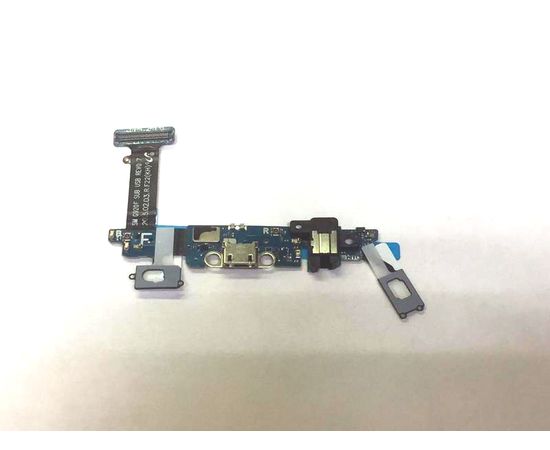 Шлейф Samsung SM-G920F (Galaxy S6) на системный разъем/разъем гарнитуры/микрофон/джойстик (кнопка Home) Samsung - Сервис Плюс Рус