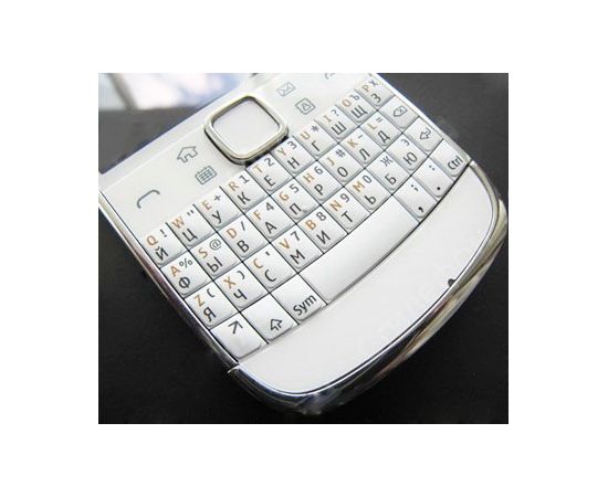 Nokia E72 (RM-529, RM-530, RM-584) Клавиатура (Белый) (org.) Nokia - Сервис Плюс Рус