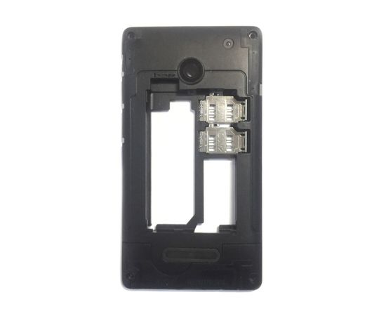 Microsoft 435 Dual (RM-1069) Средняя часть корпуса (Черный) (org.) Microsoft - Сервис Плюс Рус