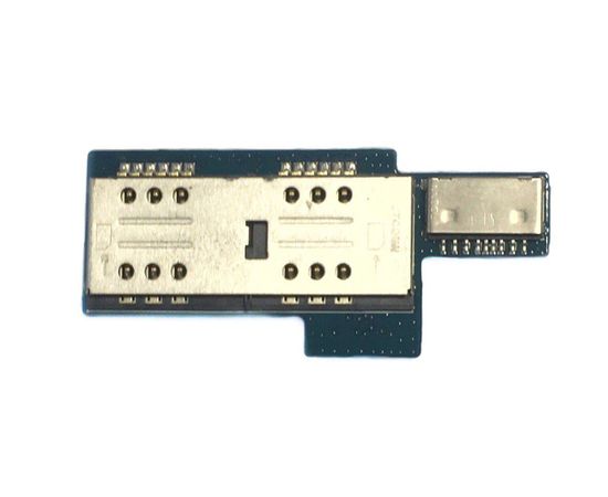 Lenovo P780 Коннектор SIM и SD карт на плате (original) Lenovo - Сервис Плюс Рус