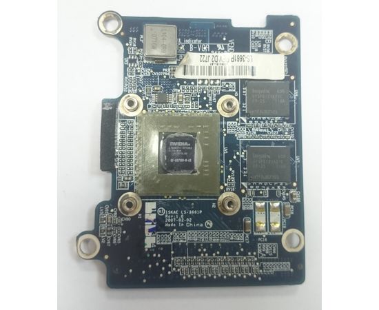 Toshiba Satellite A200-14E Съемная видеокарта (LS-3661P) (GeForce 7300) (256 Мб) Toshiba - Сервис Плюс Рус