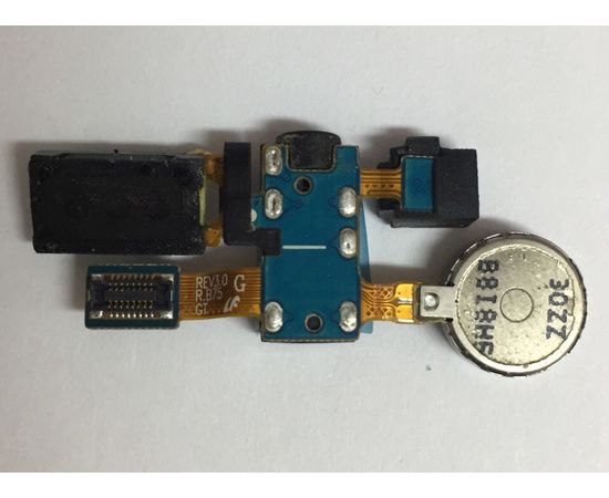 Samsung Galaxy S2 (GT-I9100) Разъем гарнитуры, микрофон, слуховой динамик и вибромотор на шлейфе (org.) Samsung - Сервис Плюс Рус