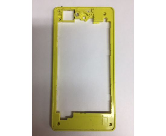 Sony Xperia Z1 Compact (D5503) Средняя часть корпуса (Желтый) (org.) Sony - Сервис Плюс Рус