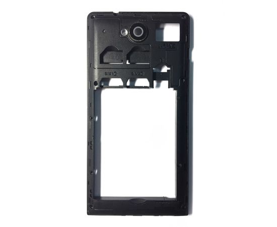 Highscreen Verge Средняя часть корпуса (Черный) (org.) Highscreen - Сервис Плюс Рус