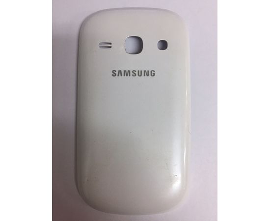 Samsung Galaxy Fame (GT-S6810) Задняя крышка (Белый) (org.) Samsung - Сервис Плюс Рус