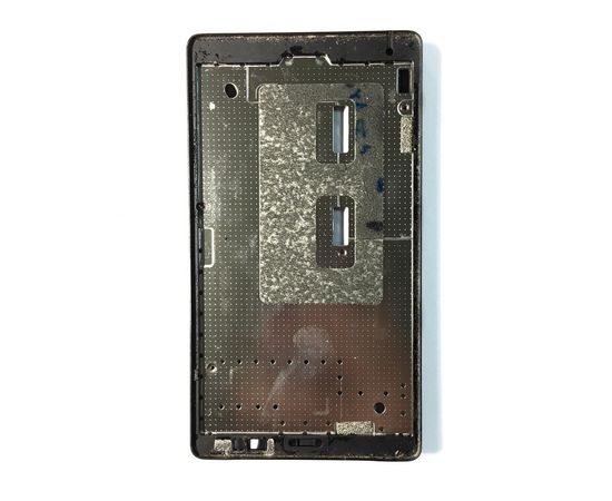 Nokia X2 Dual Sim (RM-1013) Рамка дисплея (черный) (org.) Nokia - Сервис Плюс Рус