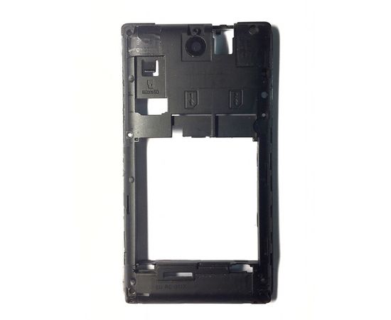 Sony Xperia E Dual (C1605) Средняя часть корпуса (Черный) (org.) Sony - Сервис Плюс Рус
