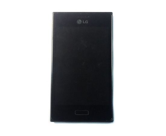 LG Optimus L5 (E612) Модуль (Дисплей в сборе с тачскрином) (Черный) (org.) LG - Сервис Плюс Рус