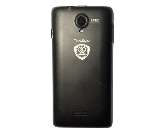 Prestigio MultiPhone 5450 DUO (PAP5450) Задняя крышка (Черный) (org.) Prestigio - Сервис Плюс Рус