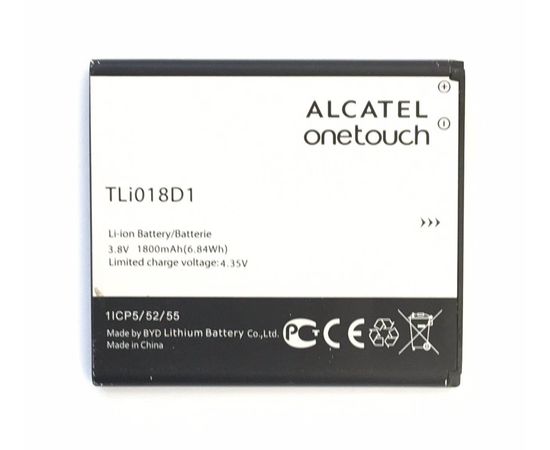 Alcatel One Touch POP 3 (5015D) Аккумулятор 1800mAh (original) Alcatel - Сервис Плюс Рус