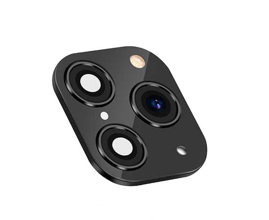 Накладка-муляж для камеры Apple iPhone X / XS / XS Max (апгрейд вида до Apple iPhone 11 Pro / Pro Max) - Черный - Сервис Плюс Рус