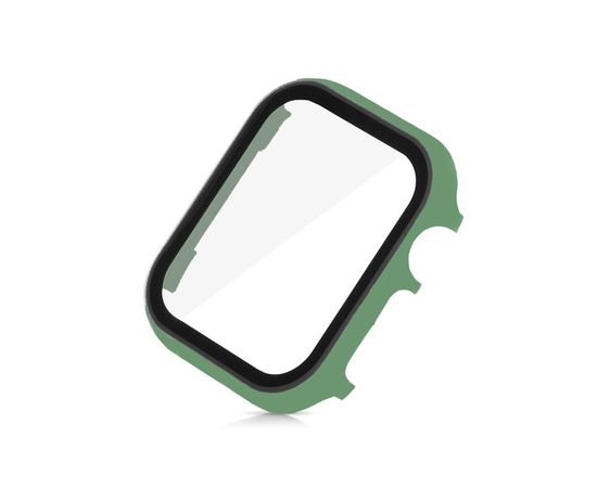 Чехол + защитное стекло 2в1 для Apple Watch 42mm - Зеленый - Сервис Плюс Рус