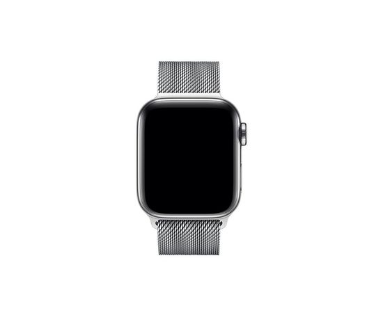 Металлический ремешок (Milanese loop) для Apple Watch 42/44mm - Серебристый Apple - Сервис Плюс Рус