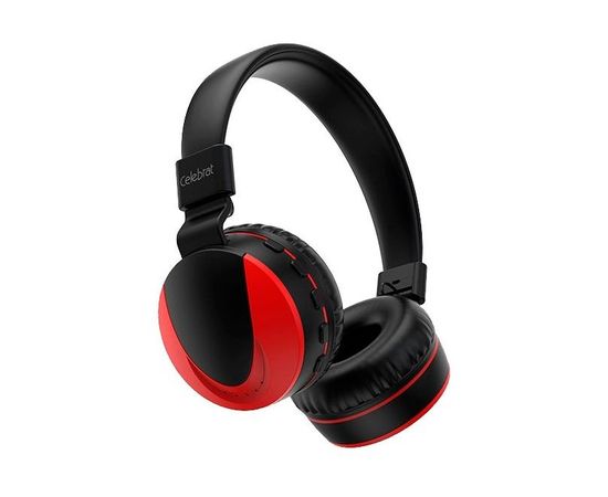 Наушники Bluetooth Celebrat A9 . -Красный Celebrat - Сервис Плюс Рус
