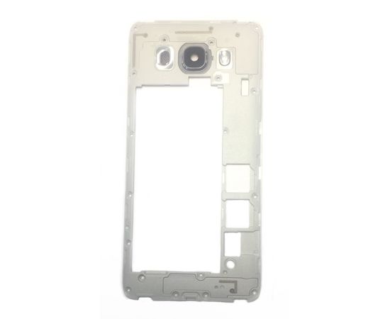 Samsung SM-J510FN/DS Galaxy J5 (2016) Средняя часть корпуса со стеклом камеры (Серый) (original) Samsung - Сервис Плюс Рус
