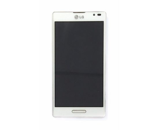 LG Optimus L9 (P765) Модуль (Дисплей в сборе с тачскрином) (Белый) (original) LG - Сервис Плюс Рус