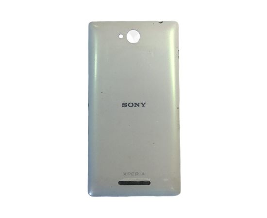 Sony Xperia C (C2305) Задняя крышка (Белый) (original) Sony - Сервис Плюс Рус