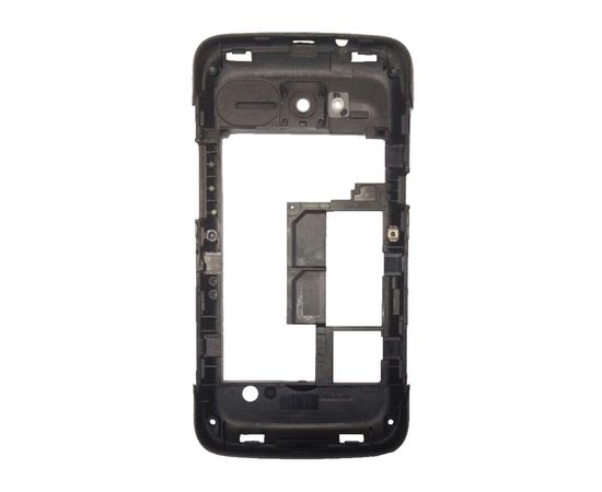 PHILIPS XENIUM W3568 Средняя часть корпуса (Черный) (original) Philips - Сервис Плюс Рус