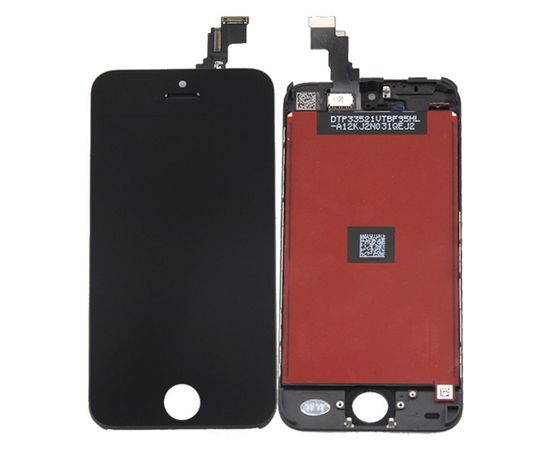 Дисплей iPhone 5C в сборе с тачскрином (Черный) High Quality Apple - Сервис Плюс Рус