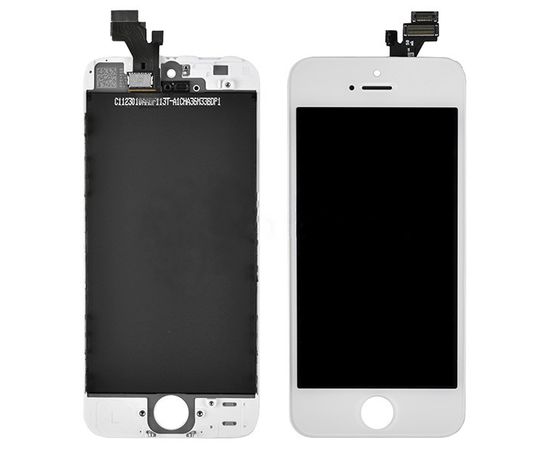 Дисплей iPhone 5G в сборе с тачскрином (Белый) High Quality Apple - Сервис Плюс Рус
