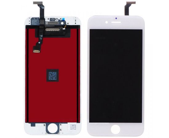 Дисплей iPhone 6 Plus в сборе с тачскрином (Белый) High Quality Apple - Сервис Плюс Рус