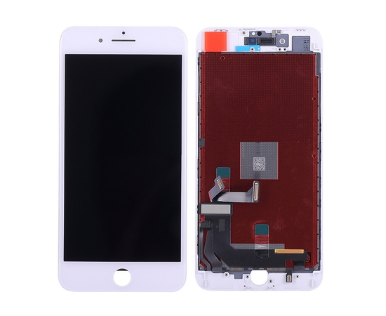 Дисплей iPhone 8 Plus в сборе с тачскрином (Белый) High Quality Apple - Сервис Плюс Рус