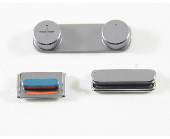 iPhone 5S Толкатели кнопок включения и громкости (Space Gray) (Оригинал) Apple - Сервис Плюс Рус