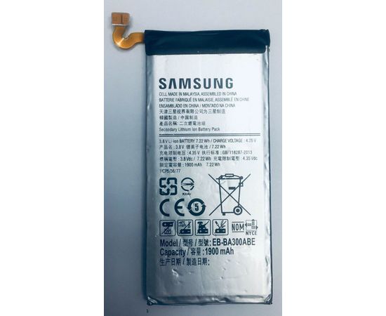Samsung Galaxy A3 (SM-A300F) Аккумулятор (EB-BA300ABE) (Оригинал) Samsung - Сервис Плюс Рус