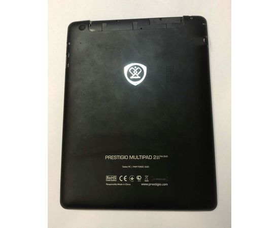 Prestigio MultiPad 2 Ultra Duo 8.0 (PMP7280C) Задняя крышка (Черный) (Оригинал) Prestigio - Сервис Плюс Рус