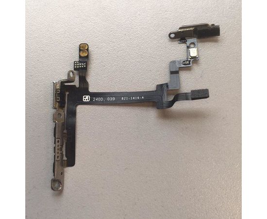 iPhone 5 Шлейф на кнопку включения/кнопки громкости (Оригинал) Apple - Сервис Плюс Рус