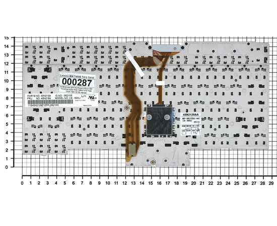 Клавиатура для ноутбука Lenovo IBM ThinkPad X220 T400 T400S T410 T520 T410I T420 T410S черная Lenovo - Сервис Плюс Рус