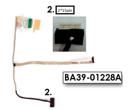 Шлейф матрицы для ноутбука Samsung NP300E5A NP300E5C NP305E5A NP305E5C ... BA39-01228A Scala3-15 Scala3-15A Samsung - Сервис Плюс Рус
