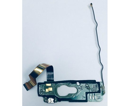 Prestigio MultiPhone 3504 DUO Нижняя плата с микрофоном, шлейфом и коаксиальном каблом (Оригинал) Prestigio - Сервис Плюс Рус