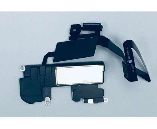 iPhone X слуховой динамик в сборе с шлейфом датчика приближения (Оригинал) Apple - Сервис Плюс Рус