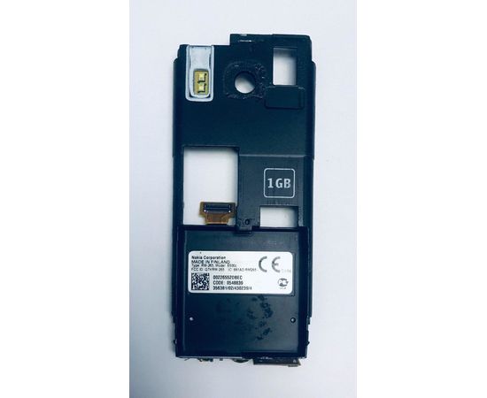 Nokia 6500c подложка клавиатуры для в сборе с средней частью корпуса с микрофоном и вибро (Оригинал) Nokia - Сервис Плюс Рус