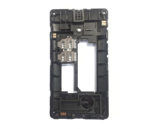 Microsoft 435 Dual (RM-1069) Средняя часть корпуса (Черный) (org.) Microsoft - Сервис Плюс Рус