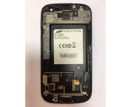 Samsung Galaxy S3 (GT-I9300) Дисплей в сборе с тачскрином (Синий) (Под восстановление) (org.) Samsung - Сервис Плюс Рус