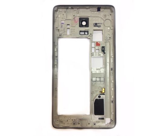 Samsung Galaxy Note 4 (SM-N910) Средняя часть корпуса в сборе с полифоническим динамиком (Черный) (org.) Samsung - Сервис Плюс Рус