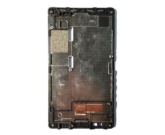Nokia X2 Dual Sim (RM-1013) Рамка дисплея (черный) (org.) Nokia - Сервис Плюс Рус